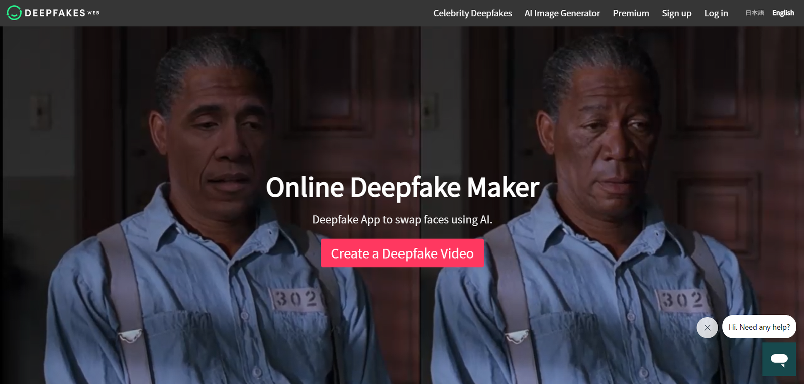 Deepfakes Web