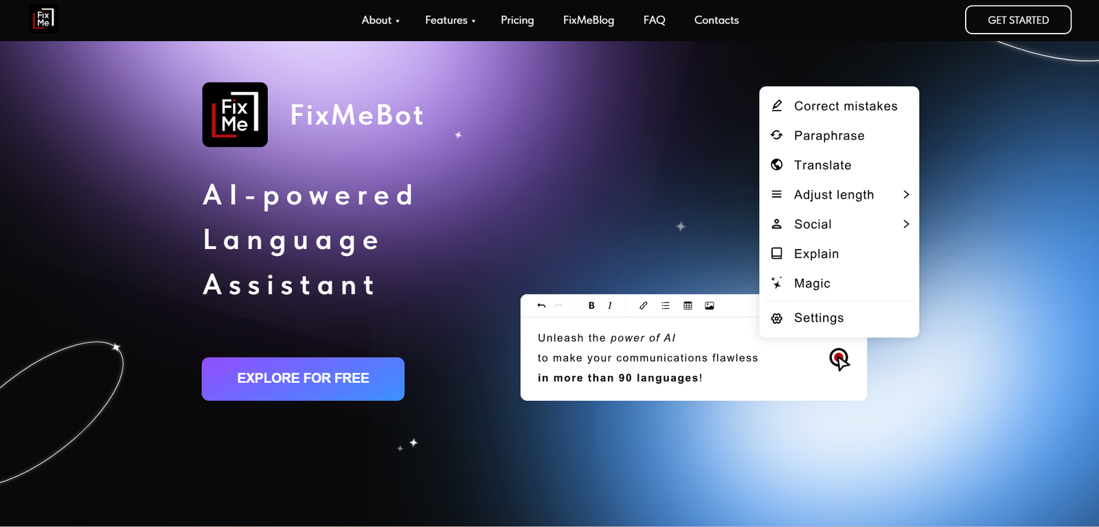 FixMeBot